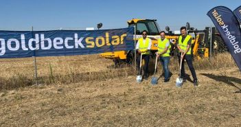 GOLDBECK SOLAR und Encavis feiern symbolischen Spatenstich für Solarpark (Foto: GOLDBECK SOLAR GmbH)