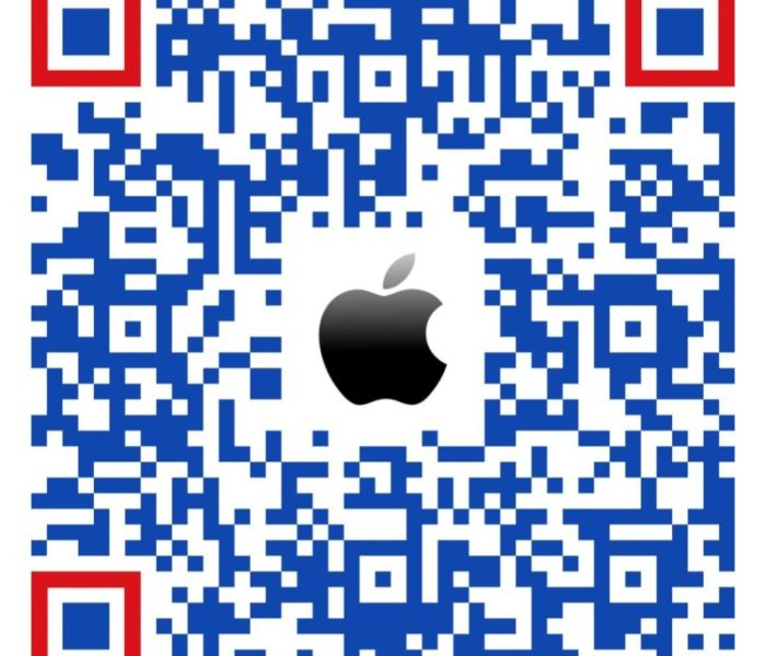 QR Code von Apple (Foto: net-Com AG)